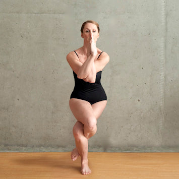 The Eagle pose in the Bikram Series explained