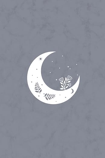 Notebook: Mystical Moon Inspired Minimalist Notebook Journal. Perfect Notebook for Artists, Creators or Yoga Lovers. Makes A Great Witchy Gift! 120 Squared Pages. Paperback – December 1, 2022