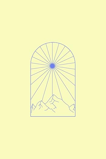 Notebook: Modern Boho Inspired Cute Drawing of Mountains and Sun. Perfect Notebook for Artists and Creators, Yoga or Moon Lovers. Create a Positive ... Makes A Great Witchy Gift! 120 Squared Pages. Paperback – November 12, 2022