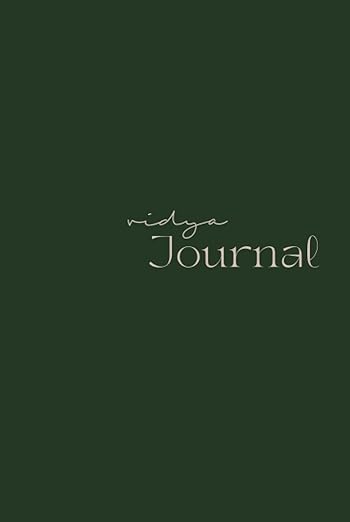Journal Vidya: Clarity - Yoga & Breathwork      Hardcover – June 9, 2023