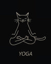 yoga: Cat Yoga Lined Notebook Journal Daily Planner Diary 8"x 10" (Cat Yoga Journal Notebook Blank Lined Book Series)     Paperback – Notebook, January 8, 2018