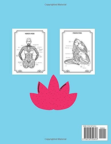 The Yoga Anatomy Coloring Book: An illustrative and Interactive Way of Learning The Form & Anatomy of Yoga Poses. 61 pages (8.5x11inch) Paperback – April 15, 2021 - Forever Consciousness