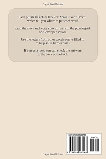 STOIC CROSSWORDS, train you mind, master your emotions. Ancient wisdom meets modern mindfulness.: Stoic Crossword puzzle book with very easy to read ... for vacation, holidays, off - screen time. Paperback – June 14, 2025 - Forever Consciousness