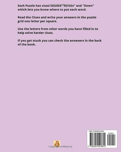 Mindfulness Crossword Puzzle Book: Over 50 Calming Crosswords Inspired by Zen, Meditation, and Spirituality Paperback – Large Print, July 15, 2025 - Forever Consciousness