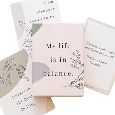 Manifestation Affirmation Cards for Women – 52 Positive Daily Quotes with Motivational Actions | Inspirational Mindfulness Deck for Self Care, Meditation, Productivity & Badass Confidence - Forever Consciousness