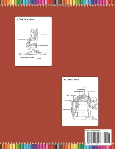 Yoga Anatomy and Physiology Coloring Book for Beginners: Yoga Poses Muscles Anatomy Paperback – June 22, 2025 - Forever Consciousness