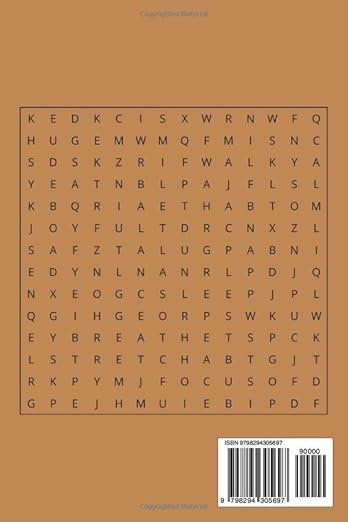 Wellness Word Crosswords: Find your calm with relaxing and uplifting words Paperback – Large Print, July 26, 2025 - Forever Consciousness