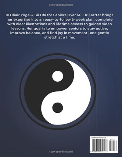 Chair Yoga & Tai Chi for Seniors Over 60: A 6 - Week Program to Move, Breathe & Feel Young Again With Clear Illustrations and Lifetime Video Tutorial Access Paperback – March 22, 2025 - Forever Consciousness