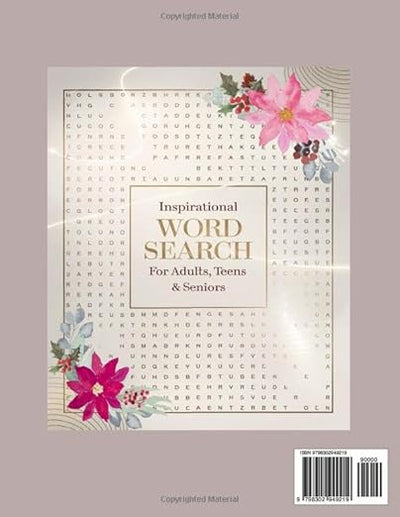 Inspirational Word Search Puzzle Book for Teens, Adults, and Seniors: 180 Puzzle : Large Print Word Search Puzzle Book to Keep the Brain Active & Mind Relaxed with Positive and Uplifting Paperback – Large Print, December 7, 2024 - Forever Consciousness