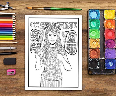 Yoga Life: A Snarky Adult Coloring Book Paperback – September 12, 2019 - Forever Consciousness