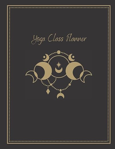 Independently Published Yoga Class Planner: Yoga Pose Sequence Notebook and Class Builder Journal for Teachers - 8.5 x 11 inches, 120 Pages, 59 Unique Lessons      Paperback – Notebook, April 16, 2022