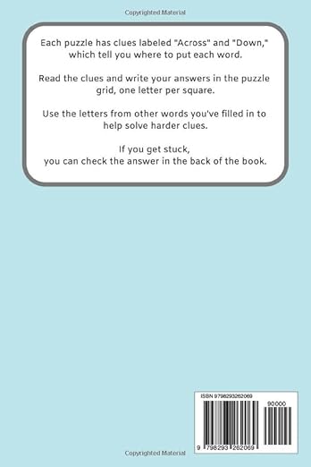 Positive Crosswords Puzzles: Crossword Puzzles with Easy to read print about Positive, Uplifting, Mindset and More | 6x9 inches, 60 pages | 30 Puzzles... Gift for Vacations, Holidays and Relaxation Paperback – July 20, 2025 - Forever Consciousness