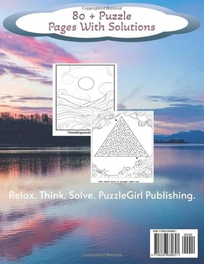 Mindfulness Puzzle Book - Vol.1: Large Print Word Searches, Gentle Logic Games & Calming Coloring for Adults and Seniors Paperback – Large Print, May 12, 2025 - Forever Consciousness