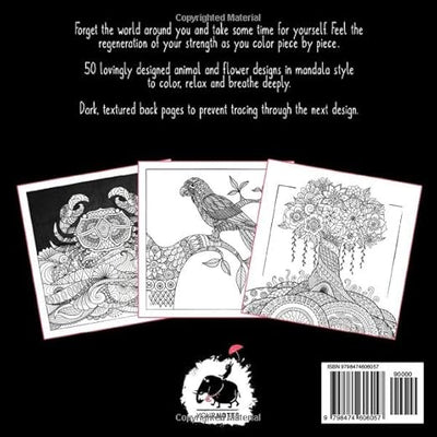 Mindfulness Coloring Book For Adults: For Mindful People | Feel the Zen With Stress Relieving Designs Animals, Mandalas, Zentangle Nature Art Paperback – September 10, 2021 - Forever Consciousness