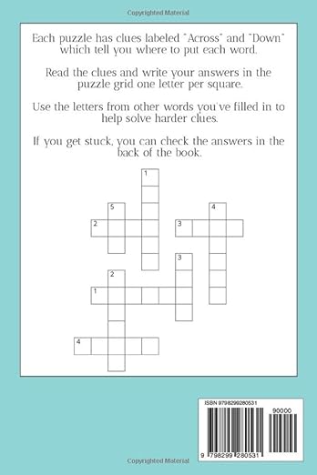 Mindfulness Crossword Puzzles: Crossword Puzzles with Easy to Read Print about Mindfulness, Mental Health, Wellbeing, Self - Care and More | 6x9 inches ... for Vacations Holidays and Relaxation Paperback – August 22, 2025 - Forever Consciousness