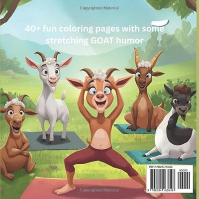 GOAT YOGA: Coloring Book Paperback – September 6, 2025 - Forever Consciousness