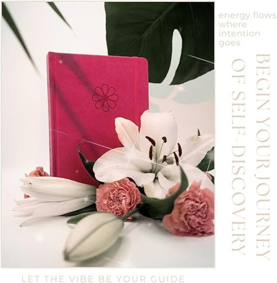 Her Vibe Journal | 13 - Week Guided Mindfulness Journal for Women | Fresh Daily Prompts, Activities & Inspiration | Elegant Design & Illustrations | Nurture Self - Love & Wellness | A5 | Gift Box Included - Forever Consciousness