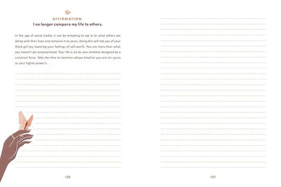Affirmations for Black Women: A Journal: 100+ Positive Messages and Prompts to Affirm Your Self - Worth, Empower Your Spirit, & Attract Success (Self - Care for Black Women Series) Hardcover – December 27, 2022 - Forever Consciousness