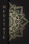 Meditation Journal: Daily meditation tracking, quotes on mindfulness, consciousness and oneness, record sensations and insights, black and gold design, ,6"x9" Paperback – May 8, 2024 - Forever Consciousness
