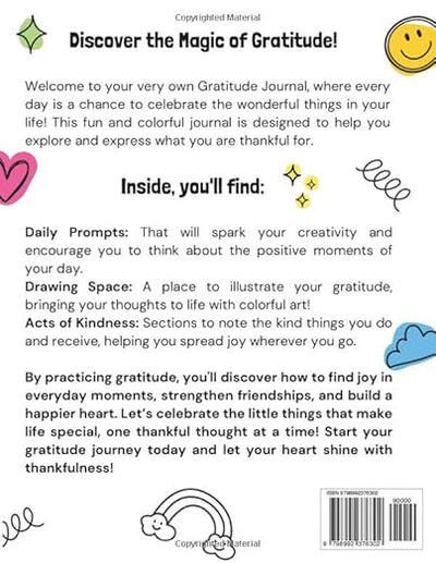 Gratitude Journal: Perfect for All Ages: Kids, Tweens, Teens, and Adults! Three Months of Gratitude - Filled Pages in a Fun, Coloring - Book - Style 8.5 x 11 - Inch Format. Paperback – January 22, 2025 - Forever Consciousness