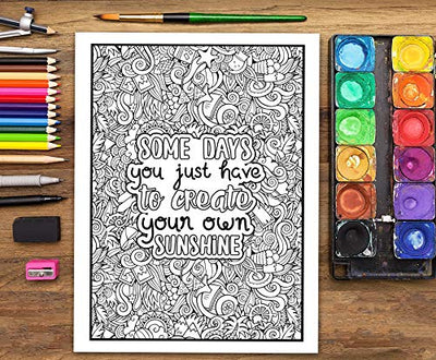An Inspirational Colouring Book For Everyone: Be Fearless In The Pursuit Of What Sets Your Soul On Fire Paperback – Coloring Book, April 25, 2017 - Forever Consciousness