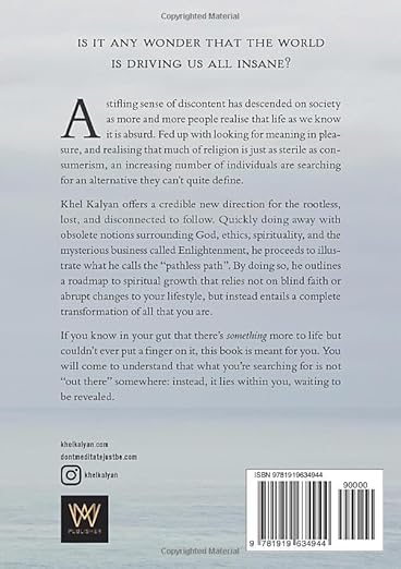 Don't Meditate Just Be: The Pathless Path to Spiritual Enlightenment Paperback – September 13, 2024 - Forever Consciousness