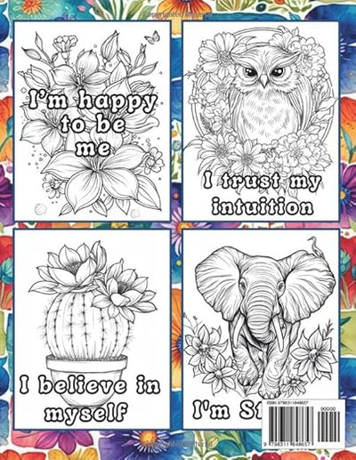 Follow Shine Vibes: A Motivational Coloring Book with Positive Affirmations for Teens & Adults to Embrace Inner Strength Paperback – February 23, 2025 - Forever Consciousness