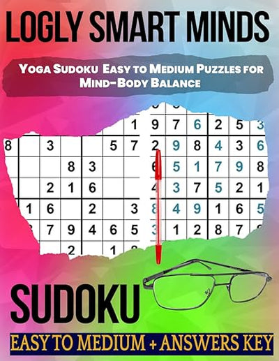 Smart Minds Yoga Sudoku: Easy to Medium Puzzles for Mind-Body Balance      Paperback – Large Print, February 13, 2025
