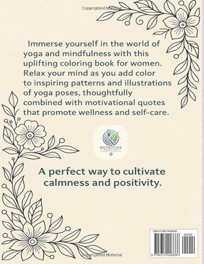 Mindful Fitness Coloring Book for Women: Yoga Poses, Motivational Quotes & Relaxing Designs for Wellness and Self - Care (Coloring book for adults) Paperback – April 14, 2025 - Forever Consciousness
