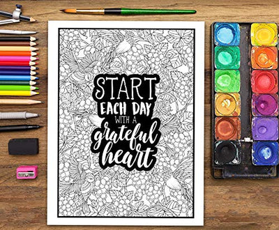 An Inspirational Colouring Book For Everyone: Be Fearless In The Pursuit Of What Sets Your Soul On Fire Paperback – Coloring Book, April 25, 2017 - Forever Consciousness