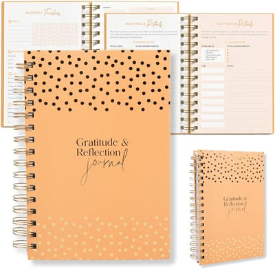 Gratitude Journal for Women: Thankfulness Prompts & Daily Positive Affirmations, Guided Planner & Thoughtful Gift for Self-Love & Happiness Journaling