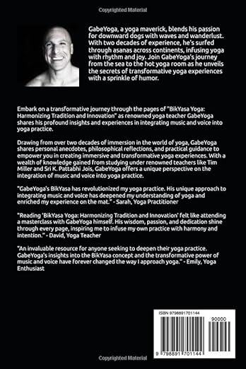 BikYasa Yoga: Harmonizing Tradition and Innovation: Unlocking the Transformative Power of Hot Yoga Fusion Paperback – May 17, 2024 - Forever Consciousness