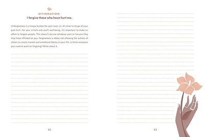Affirmations for Black Women: A Journal: 100+ Positive Messages and Prompts to Affirm Your Self - Worth, Empower Your Spirit, & Attract Success (Self - Care for Black Women Series) Hardcover – December 27, 2022 - Forever Consciousness