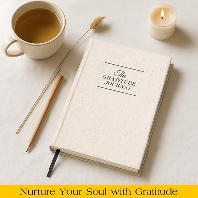 The Original Gratitude Journal - 5 Minute Gratitude Practice with Inspiring Prompts & Quotes for Mindfulness, Reflection & Personal Growth 2025 - Wellness Journal for Men & Women - Forever Consciousness