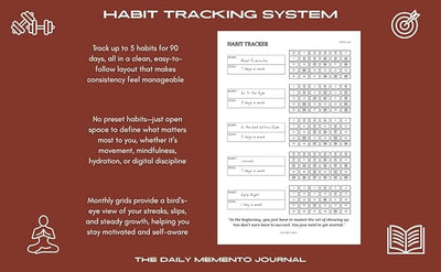 The Daily Memento Journal - Guided Gratitude & Reflection Journal for Self Care, Mindfulness, and Personal Growth for Men & Women | Great Father's Day Gift for Dads - THE SERENDIPITY WAY (Brown) - Forever Consciousness