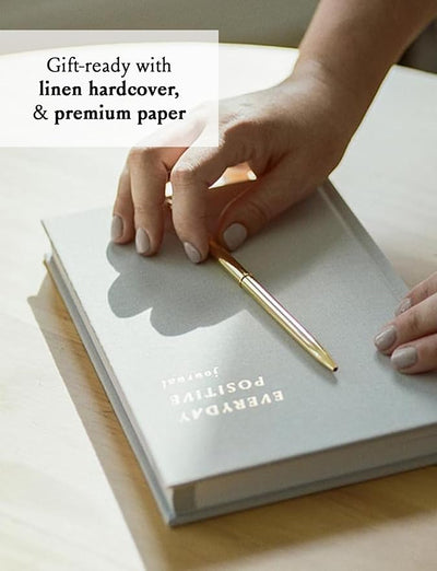 Everyday Positive Journal – Mindfulness & Gratitude Journal for Summer Self - Care | Daily Journal for Reflection, Growth & Joy | Minimalist Mental Wellness Journal for Women and Men - Forever Consciousness