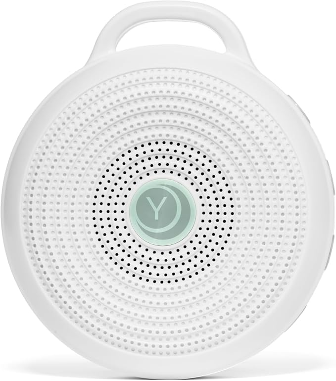 Yogasleep Rohm Portable White Noise Sound Machine, 3 Soothing Natural Sounds with Volume Control, Sleep Therapy For Adults, Kids & Baby, Noise Cancelling for Office Privacy & Meditation, Registry Gift
