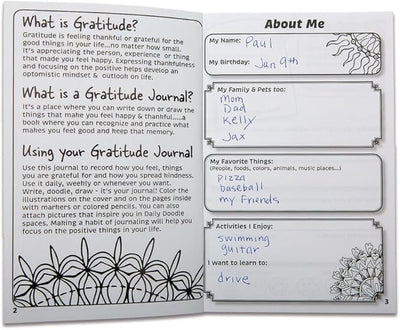 S&S Worldwide Teen Gratitude Journal Class Pack. 100 - pgs, Daily Prompts, Cover to Color, Inspiring Quotes, For Self - Esteem, Positive Thinking, Mindfulness, Resilience, Ages 12 and up, 6"x9", Pk 12 - Forever Consciousness