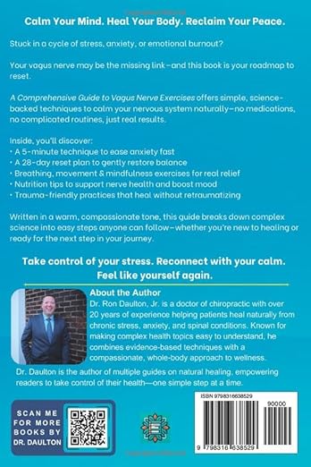A Comprehensive Guide to Vagus Nerve Exercises: Practical Somatic Therapy Self - Healing Techniques to Reduce Chronic Stress & Anxiety, Recover from ... Daulton's Sleep and Stress Relief Collection) Paperback – April 3, 2025 - Forever Consciousness