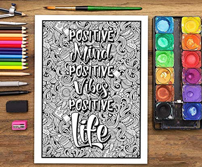 An Inspirational Colouring Book For Everyone: Be Fearless In The Pursuit Of What Sets Your Soul On Fire Paperback – Coloring Book, April 25, 2017 - Forever Consciousness