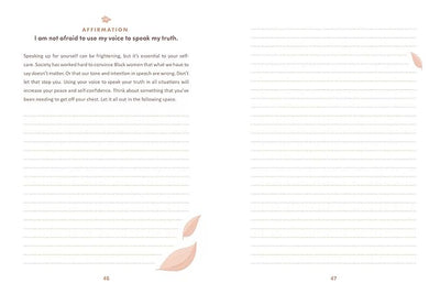 Affirmations for Black Women: A Journal: 100+ Positive Messages and Prompts to Affirm Your Self - Worth, Empower Your Spirit, & Attract Success (Self - Care for Black Women Series) Hardcover – December 27, 2022 - Forever Consciousness
