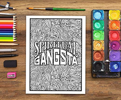 Yoga Life: A Snarky Adult Coloring Book Paperback – September 12, 2019 - Forever Consciousness