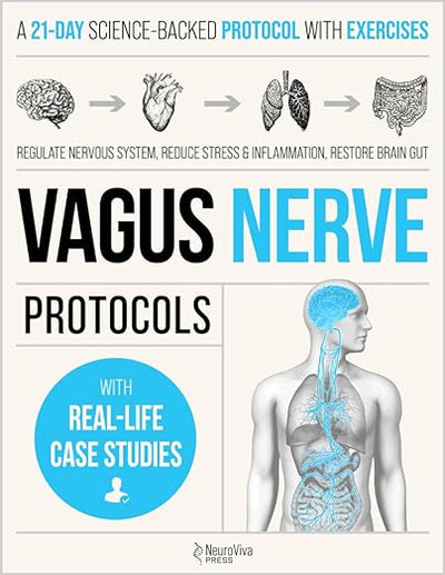 Vagus Nerve Protocols: A 21-Day Program with Daily Exercises to Regulate Your Nervous System, Calm Stress and Inflammation, Restore the Brain-Gut Connection, and Improve Sleep      Paperback – May 20, 2025