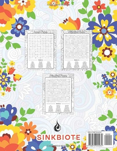 Mindfulness word search for adults: 80 calming and inspirational word search puzzles in large print to keep you positive and focused with good vibes words. Paperback – Large Print, January 18, 2024 - Forever Consciousness