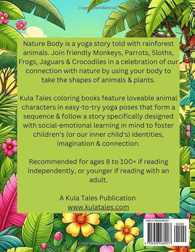 Nature Body: A Yoga Coloring Book (Kula Tales) Paperback – December 2, 2024 - Forever Consciousness