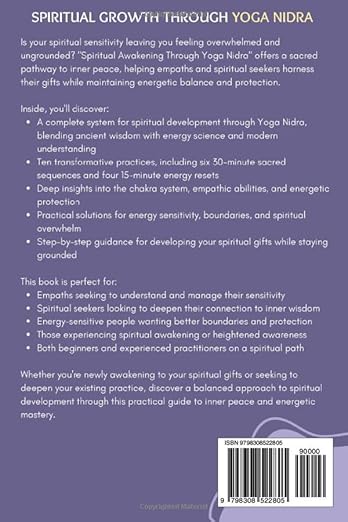Spiritual Growth Through Yoga Nidra: 10 Guided Meditation Scripts for Deepening Self - Awareness, Inner Transformation, and Spiritual Awakening (Your Yoga Nidra Journey) Paperback – January 27, 2025 - Forever Consciousness