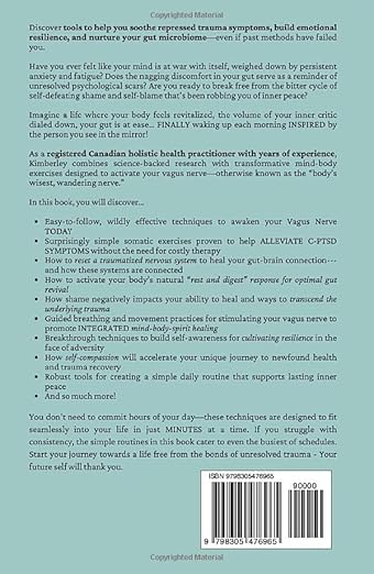 Vagus Nerve Brain - Belly Reset (2 Books in 1): Somatic Therapy for Complex PTSD & Gut Health: 40+ Beginner Exercises for Optimal Mind - Body Healing. (Vagus Nerve Mind - Heart - Belly Healing) Hardcover – December 31, 2024 - Forever Consciousness