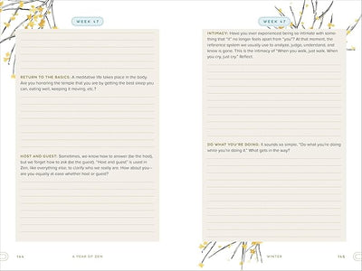 A Year of Zen: A 52 - Week Guided Journal (A Year of Reflections Journal) Paperback – September 22, 2020 - Forever Consciousness