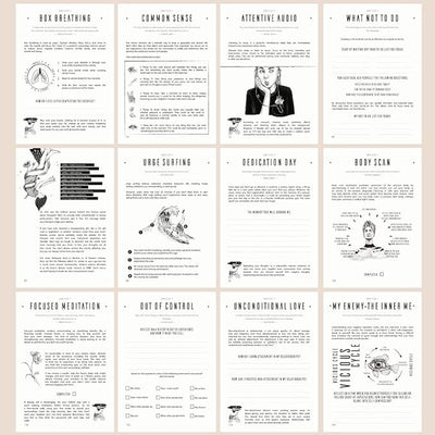 Her Vibe Journal | 13 - Week Guided Mindfulness Journal for Women | Fresh Daily Prompts, Activities & Inspiration | Elegant Design & Illustrations | Nurture Self - Love & Wellness | A5 | Gift Box Included - Forever Consciousness