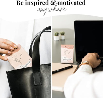 Manifestation Affirmation Cards for Women – 52 Positive Daily Quotes with Motivational Actions | Inspirational Mindfulness Deck for Self Care, Meditation, Productivity & Badass Confidence - Forever Consciousness